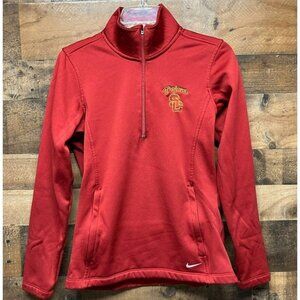 Nike Golf Women's USC Trojans 1/2 Zip Pullover Jacket Size Small